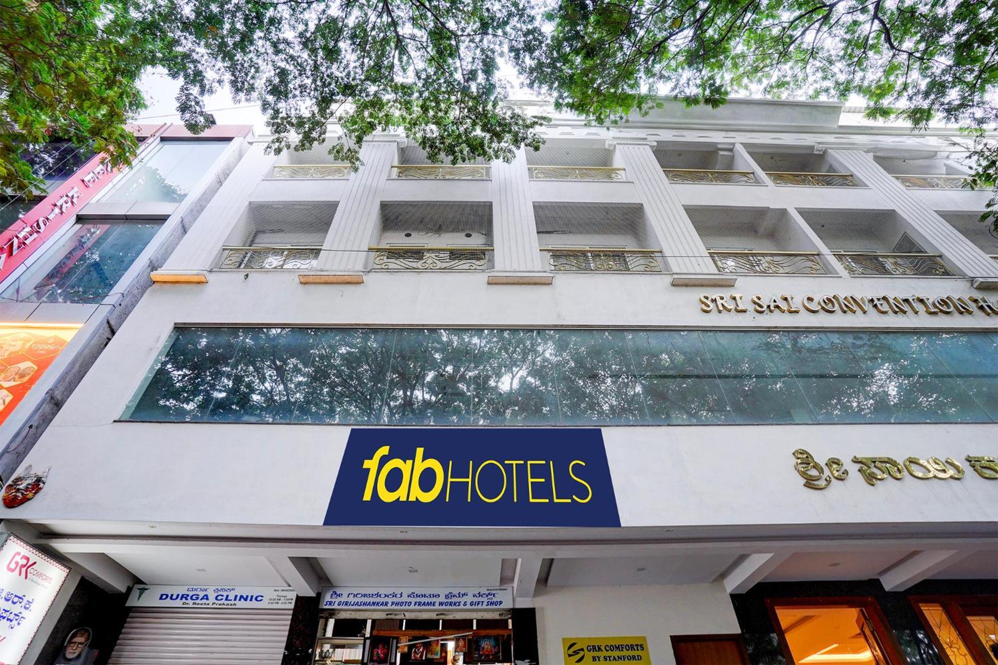Fabhotel Grk Comforts - Jayanagar Bangalore Eksteriør billede